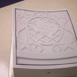 Handmade clay pattern for chair mold