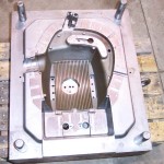 Plastic injection mold- digitized at customer location