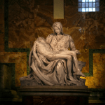Pieta von Michelangelo im Petersdom in Rome