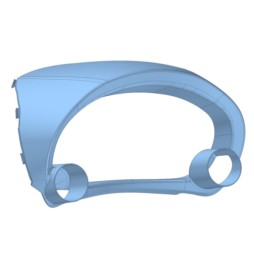 CAD data for the SMY dual gauge cluster on subaru vehicles