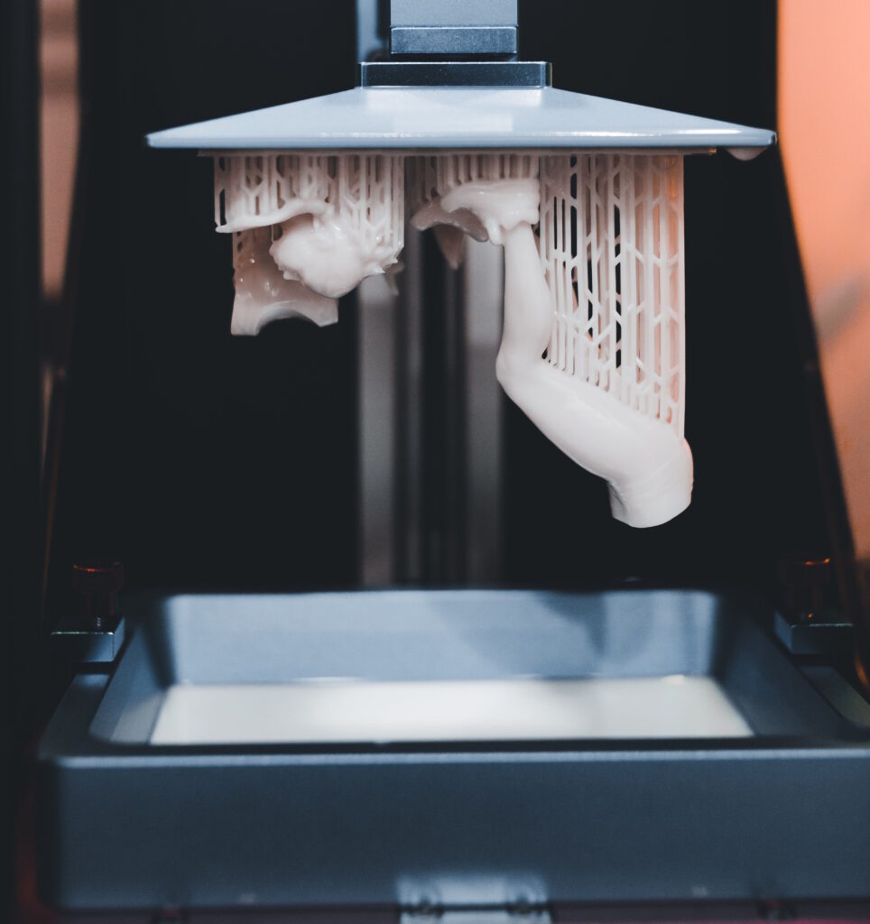 SLA 3D printing of complex sculpture shapes with resin 3d printing
